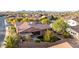 Aerial view of house and backyard, highlighting its location and landscaping at 30213 N 124Th Ln, Peoria, AZ 85383