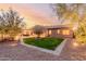 Landscaped backyard with hot tub and pergola at 30213 N 124Th Ln, Peoria, AZ 85383