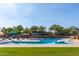 Large community pool area with multiple pools at 30213 N 124Th Ln, Peoria, AZ 85383