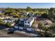 Stunning aerial view of a home with a large backyard and golf course nearby at 3322 N Valencia Ln, Phoenix, AZ 85018