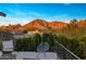Relaxing balcony with mountain views and comfortable seating at 3322 N Valencia Ln, Phoenix, AZ 85018