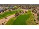 Aerial of community near golf course at 3457 E Virgil Dr, Gilbert, AZ 85298