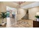 Spacious entryway with high ceilings and views to the kitchen at 3457 E Virgil Dr, Gilbert, AZ 85298
