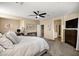 Large main bedroom with ensuite bathroom and walk-in closet at 3457 E Virgil Dr, Gilbert, AZ 85298