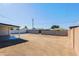 Spacious backyard with block walls, offering privacy and potential at 3614 N 48Th Dr, Phoenix, AZ 85031