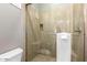 Clean bathroom with a large glass shower enclosure at 36709 N Stoneware Dr, San Tan Valley, AZ 85140