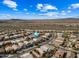 Aerial view of a residential neighborhood with houses and landscaping at 3743 W Wayne Ln, Anthem, AZ 85086