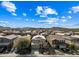 Aerial view of a residential neighborhood with mountain views at 3743 W Wayne Ln, Anthem, AZ 85086
