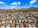 Aerial view of a neighborhood, house is marked at 3743 W Wayne Ln, Anthem, AZ 85086