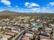 Aerial view of neighborhood; house location marked at 3743 W Wayne Ln, Anthem, AZ 85086