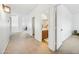 Clean hallway with carpet flooring and access to bathroom at 3743 W Wayne Ln, Anthem, AZ 85086