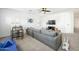 Loft with sectional sofa and bar-height tables at 3743 W Wayne Ln, Anthem, AZ 85086