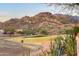 Scenic view of a golf course and desert landscape at 5418 S Emerald Desert Dr, Gold Canyon, AZ 85118