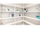 Large walk-in pantry with ample shelving for storage at 9655 N 130Th St, Scottsdale, AZ 85259