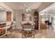 Dining area with round table and kitchen access at 10020 N 109Th Ave, Sun City, AZ 85351