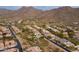 Aerial view of community with mountain views and luxury homes at 12026 N 138Th St, Scottsdale, AZ 85259