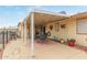 Covered patio with seating area, great for outdoor entertaining at 12411 N Cantata Ct, Sun City, AZ 85351