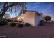 Landscaped backyard with desert landscaping at 13129 W Junipero Dr, Sun City West, AZ 85375