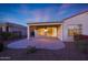 Covered patio perfect for outdoor entertaining at 13129 W Junipero Dr, Sun City West, AZ 85375