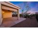 Covered patio with ceiling fan and lighting at 13129 W Junipero Dr, Sun City West, AZ 85375