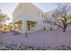 View of home's exterior and desert landscaping at 17022 E Player Ct, Fountain Hills, AZ 85268