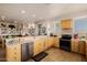 Bright kitchen featuring stainless steel appliances and light wood cabinets at 17022 E Player Ct, Fountain Hills, AZ 85268