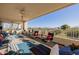 Relaxing patio with mountain views and comfortable seating at 17022 E Player Ct, Fountain Hills, AZ 85268