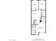 Two-story floor plan featuring three bedrooms, two and a half bathrooms, and laundry at 1718 W Colter St # 193, Phoenix, AZ 85015