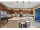 Gourmet kitchen featuring granite countertops and ample cabinetry at 19550 N Grayhawk Dr # 1107, Scottsdale, AZ 85255