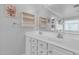 Bathroom features double sinks and a large vanity at 19646 E Reins Rd, Queen Creek, AZ 85142