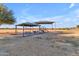 Community playground with shaded seating areas at 19646 E Reins Rd, Queen Creek, AZ 85142