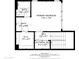 Floor plan showing the primary bedroom, bath, and walk-in closet layout and dimensions at 19777 N 76Th St # 2292, Scottsdale, AZ 85255