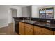 Kitchen features a double sink and granite countertops at 19777 N 76Th St # 2292, Scottsdale, AZ 85255