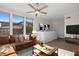 Bright living room filled with natural light, comfortable seating, and modern decor at 19777 N 76Th St # 2292, Scottsdale, AZ 85255