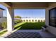 View of backyard from covered patio at 20684 E Natalie Way, Queen Creek, AZ 85142