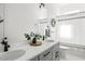 Modern bathroom with dual sinks and stylish finishes at 20684 E Natalie Way, Queen Creek, AZ 85142