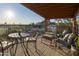 Spacious balcony with city views, seating area, and table at 2235 E Vista Ave, Phoenix, AZ 85020