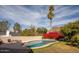 Inviting kidney-shaped pool with mountain views at 2235 E Vista Ave, Phoenix, AZ 85020