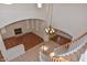 View from upstairs overlooking the entryway and living room at 22830 N 32Nd Ln, Phoenix, AZ 85027