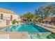 Sparkling community pool with ample lounge chairs and spa at 23570 N 75Th N St, Scottsdale, AZ 85255