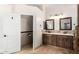 Bathroom with double vanity and separate toilet area at 24029 N 76Th Pl, Scottsdale, AZ 85255