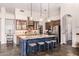 Spacious kitchen featuring granite countertops and a large island at 24029 N 76Th Pl, Scottsdale, AZ 85255