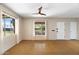 Bright and airy living room with polished concrete floors at 2434 E Pinchot Ave, Phoenix, AZ 85016