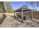 Covered patio with seating area, perfect for relaxing at 27121 N 84Th Dr, Peoria, AZ 85383