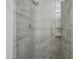 Clean shower with glass enclosure and modern fixtures at 3491 N Arizona Ave # 54, Chandler, AZ 85225