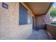 Condo balcony with door and windows at 3535 W Tierra Buena Ln # 156, Phoenix, AZ 85053