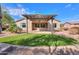 Artificial turf and pergola in backyard at 42521 W Sea Eagle Dr, Maricopa, AZ 85138