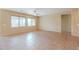 Bright dining area with tile flooring and large window at 42521 W Sea Eagle Dr, Maricopa, AZ 85138