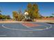 Outdoor basketball court with well-maintained surface at 4444 E Peach Tree Dr, Chandler, AZ 85249