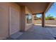 Covered patio with door leading to backyard at 4444 E Peach Tree Dr, Chandler, AZ 85249